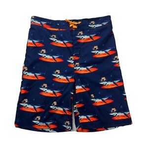 Tommy Bahama Boys XL Sharks‎ Surfboards Hat Sunglasses Swim Trunks Kids Shorts